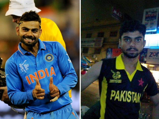 kohli 039 s lookalike is a pakistani kohli 039 s lookalike is a pakistani