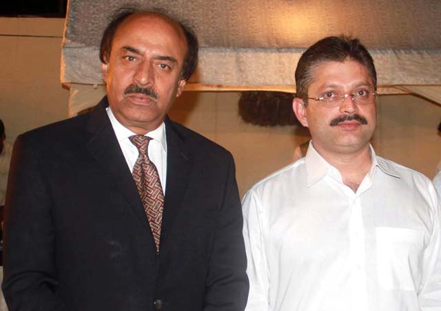 sharjeel memon has been given portfolio of works and services and archive while provincial education minister khoro has been given charge of information and irrigation ministries photo inp