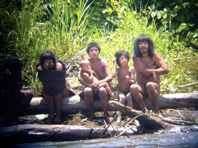 villagers and tourists have all interacted with the mashco piro tribe often giving them clothes and food photo reuters