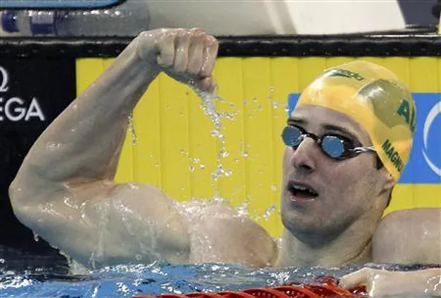 australia 039 s james magnussen reacts after winning his men 039 s 100m freestyle semifinal photo reuters australia 039 s james magnussen reacts after winning his men 039 s 100m freestyle semifinal photo reuters