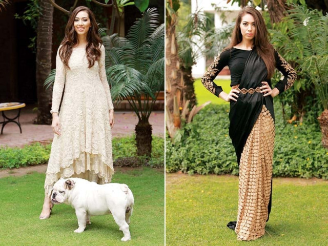 maheen said what makes her designs different is the silhouettes and embellishments she uses photo courtesy imran maheen said what makes her designs different is the silhouettes and embellishments she uses photo courtesy imran