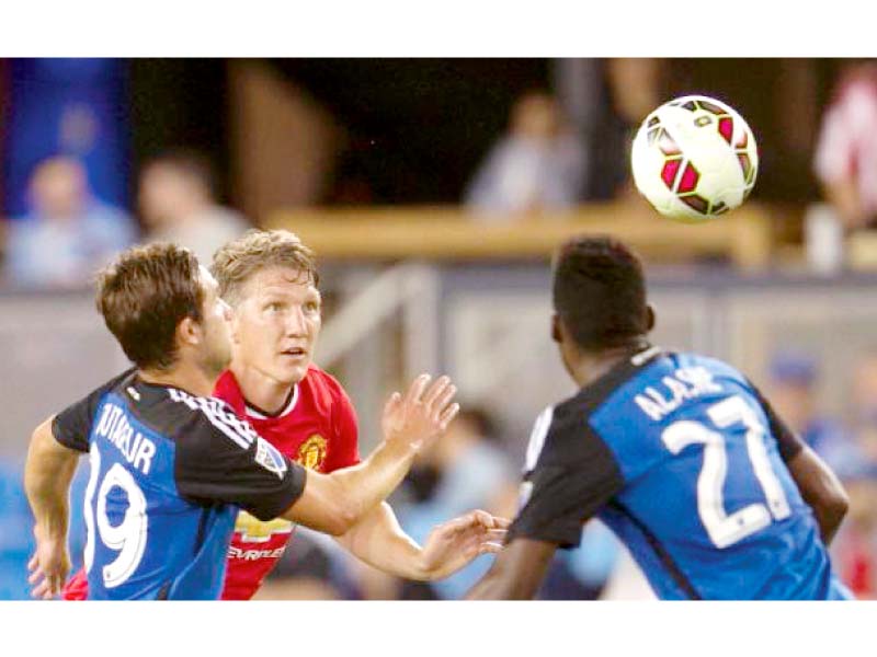 schweinsteiger who enjoyed an illustrious career with bayern munich and germany was subject to criticism by his manager in just his second game with manchester united photo reuters
