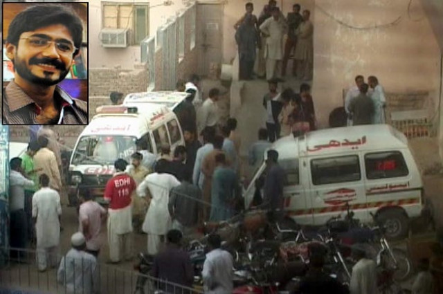the deceased irtaza zaidi photo express the deceased irtaza zaidi photo express