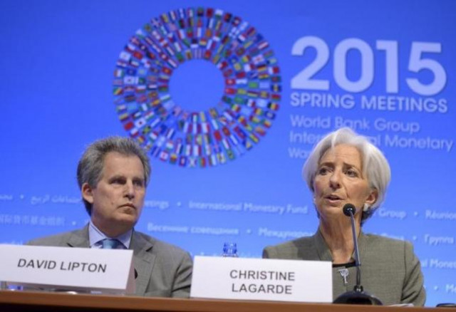 imf managing director christine lagarde r delivers remarks at a press briefing as first deputy david lipton attends during the imf and world bank 039 s 2015 annual spring meetings in washington april 16 2015 photo reuters imf managing director christine lagarde r delivers remarks at a press briefing as first deputy david lipton attends during the imf and world bank 039 s 2015 annual spring meetings in washington april 16 2015 photo reuters