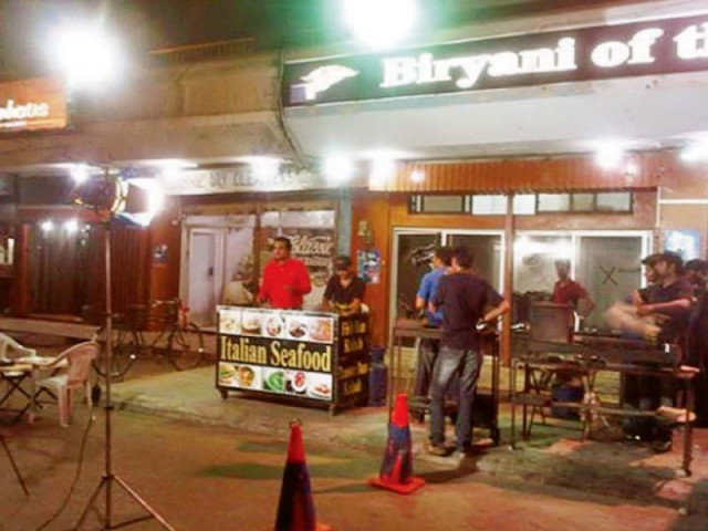 biryani of the seas remained shut after rangers raided and sealed the restaurant owned by an mqm mna on thursday night the manager of the restaurant was arrested during the raid photo file biryani of the seas remained shut after rangers raided and sealed the restaurant owned by an mqm mna on thursday night the manager of the restaurant was arrested during the raid photo file