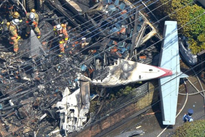 three killed as small airplane crashes into tokyo suburb nhk three killed as small airplane crashes into tokyo suburb nhk