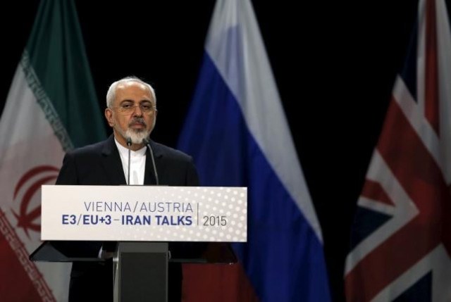 iranian foreign minister mohammad javad zarif attends a joint news conference with high representative of the european union for foreign affairs and security policy federica mogherini at the vienna international centre in vienna austria july 14 2015 photo reuters