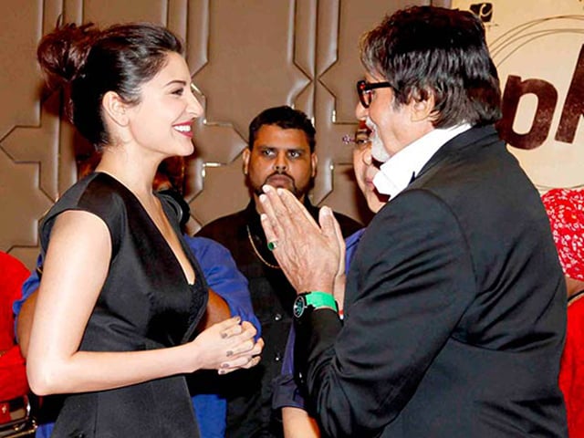 quot don 039 t you dare block me quot big b asks anushka photo bollywoodlife