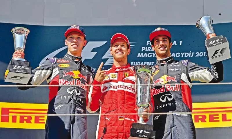 the four time world champion who recorded his first win in hungary claimed his second victory of the season and 41st of his career photo afp the four time world champion who recorded his first win in hungary claimed his second victory of the season and 41st of his career photo afp