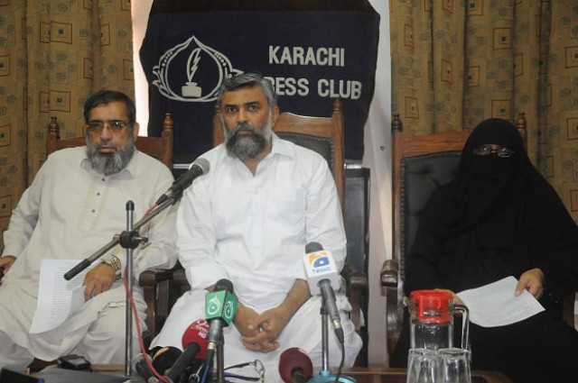 the leader and his younger son were allegedly picked up by rangers while his elder son is missing from june 11 photo express the leader and his younger son were allegedly picked up by rangers while his elder son is missing from june 11 photo express