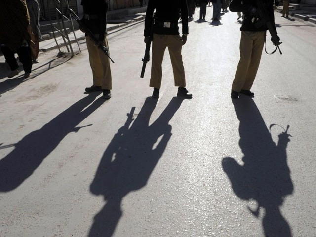farooq appealed to the provincial government k p igp nasir khan durrani and other police officials to take strict action against qadir photo afp