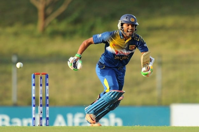 sri lankan cricketer dinesh chandimal runs between the wickets during the fifth and final one day international odi cricket match between sri lanka and pakistan photo afp sri lankan cricketer dinesh chandimal runs between the wickets during the fifth and final one day international odi cricket match between sri lanka and pakistan photo afp