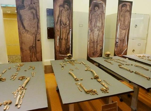 the bones of four of the early leaders of virginias 039 s jamestown settlement are displayed at the smithsonian institute in washington dc on july 28 2015 photo afp the bones of four of the early leaders of virginias 039 s jamestown settlement are displayed at the smithsonian institute in washington dc on july 28 2015 photo afp