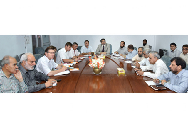delegation in meeting with dg narc photo http www parc gov pk