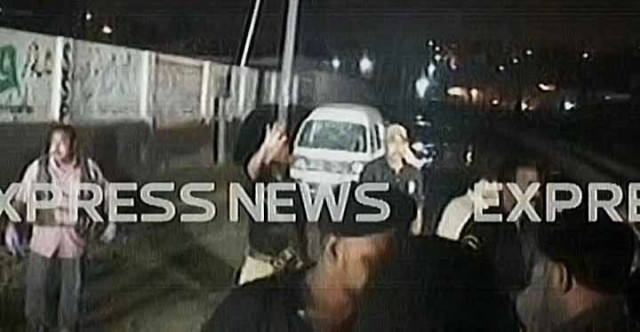 this express news screen grab shows the highroof which was allegedly operated by the suspected militants photo express this express news screen grab shows the highroof which was allegedly operated by the suspected militants photo express