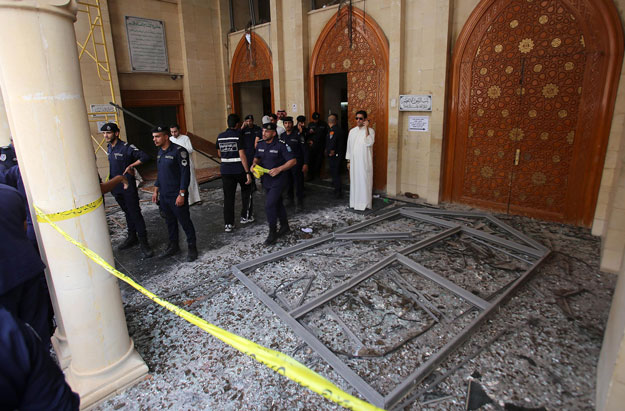 the gulf state launched a security crackdown on islamist militants after a june 26 attack claimed by islamic state when a saudi suicide bomber blew himself up inside a shia mosque killing 26 people photo afp