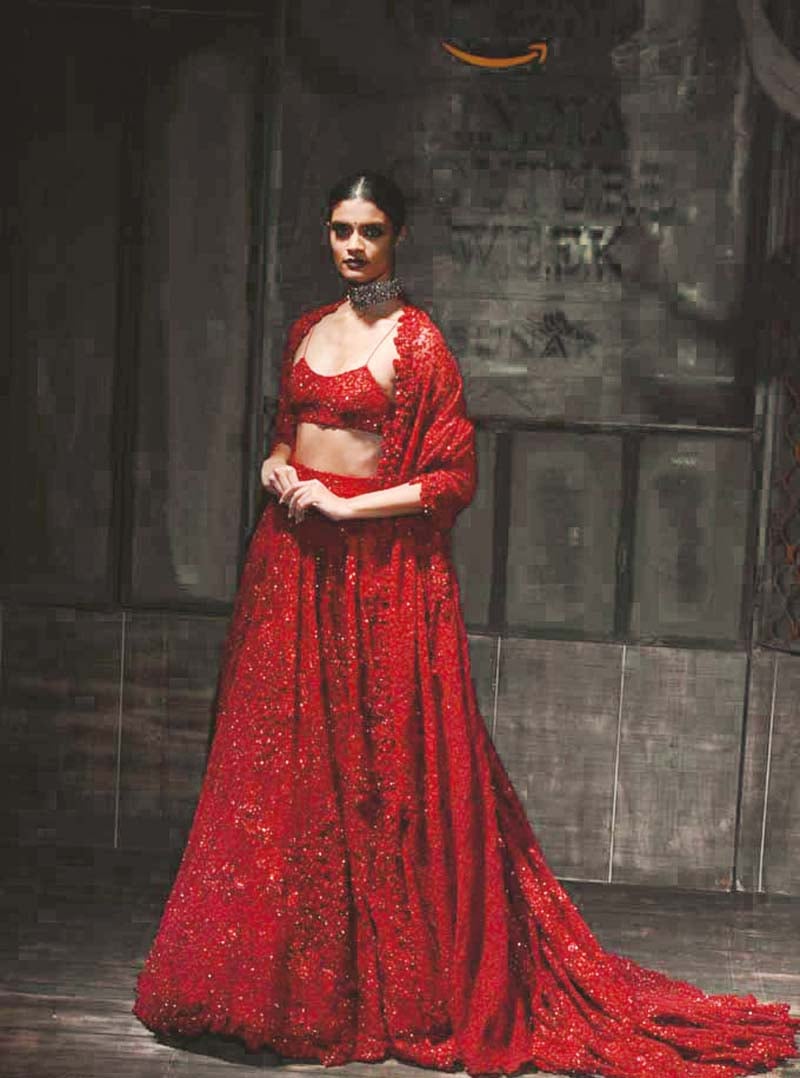 the bater collection boasted a diverse range of outfits including long maxi dresses and bandhgalas paired with shawls photos missmalini com publicity