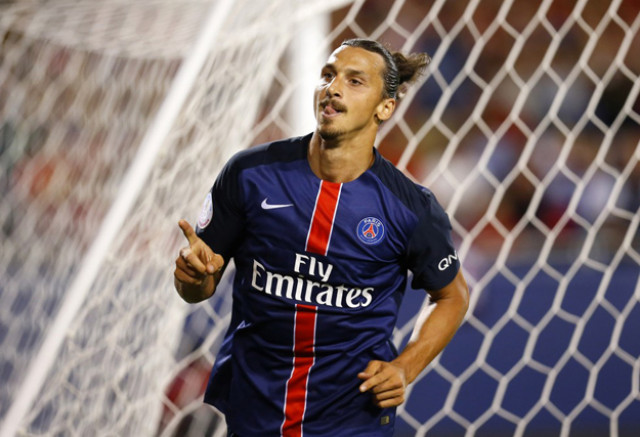 zlatan ibrahimovic celebrates his goal photo reuters zlatan ibrahimovic celebrates his goal photo reuters