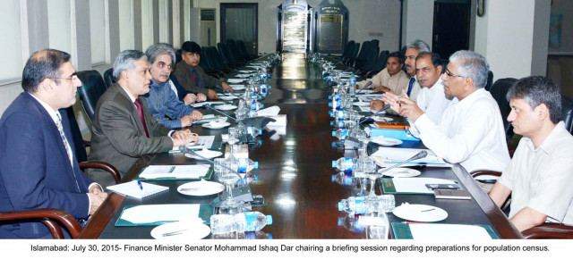 finance minister ishaq dar chairing a meeting on the population census photo pid finance minister ishaq dar chairing a meeting on the population census photo pid