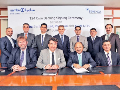 corporate corner samba temenos sign contract corporate corner samba temenos sign contract