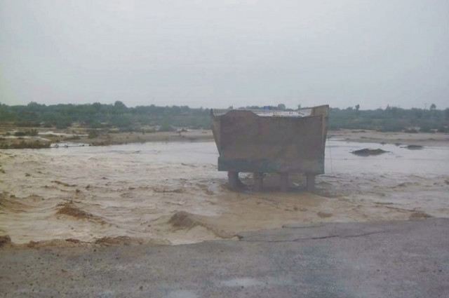 an indus highway bridge and an embankment damaged photo express an indus highway bridge and an embankment damaged photo express