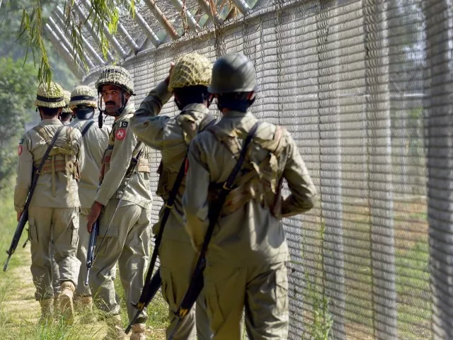 pakistani troops befittingly responded to indian shelling and firing photo afp pakistani troops befittingly responded to indian shelling and firing photo afp