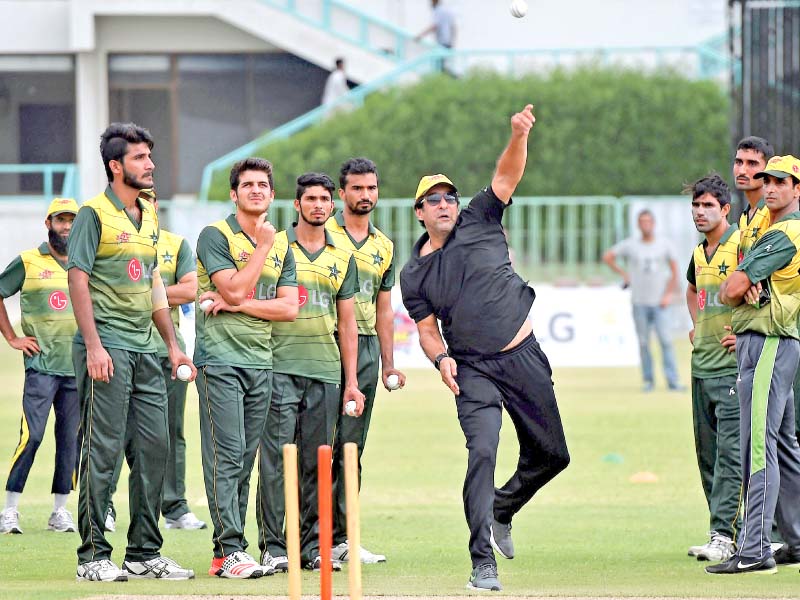 wasim believes that sport and politics should be mutually exclusive of each other and that the relations between the two neighbours should not curtail sporting events photo afp