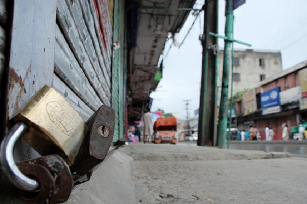 most markets across punjab k p shut down partial strike in sindh and rawalpindi islamabad photo nni