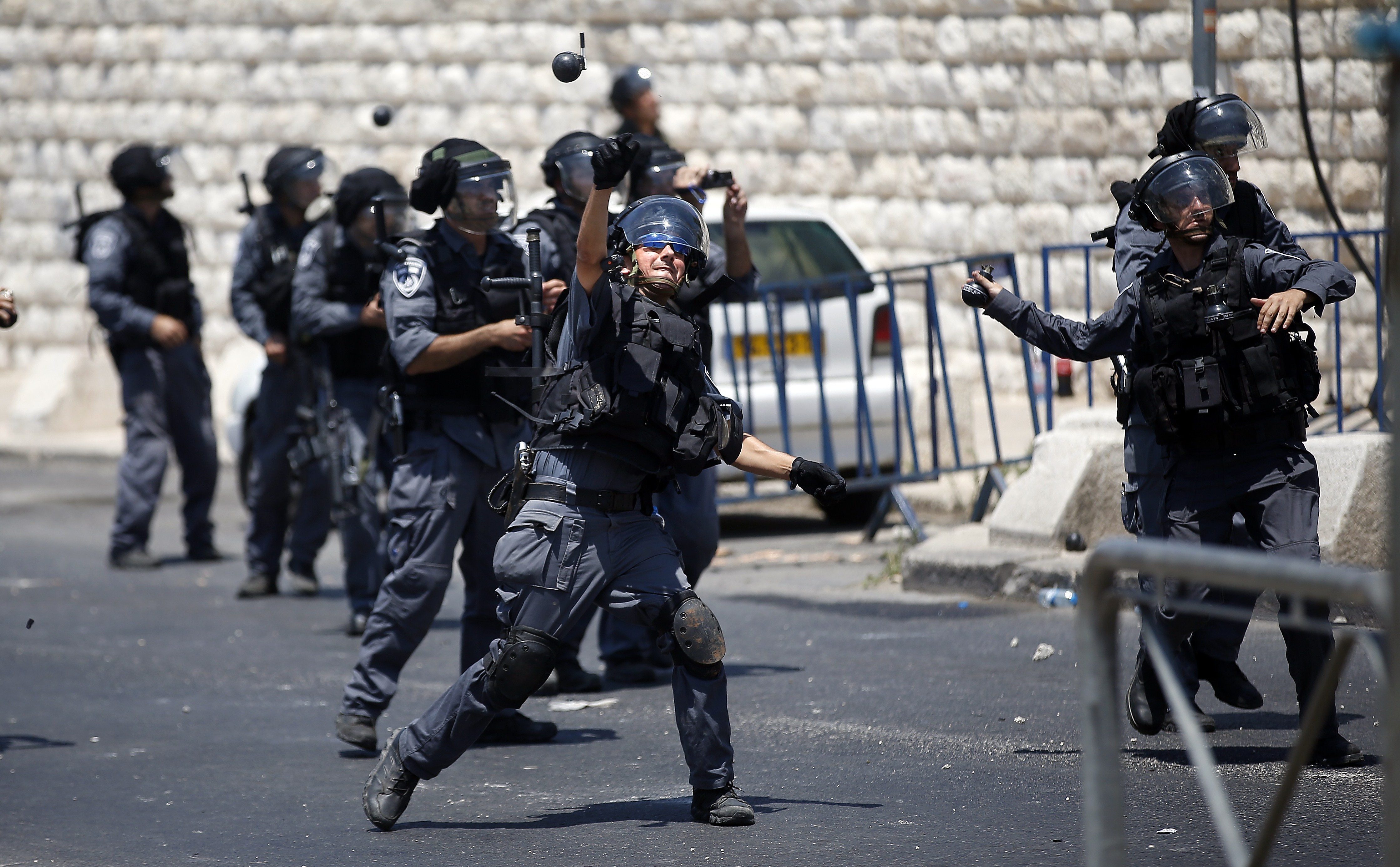 earlier on friday an 18 month old palestinian boy was killed in a house fire in the west bank village of duma photo afp