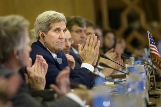 us secretary of state john kerry c pictured during the opening of a us egypt strategic dialogue at the ministry of foreign affairs in cairo on august 2 2015 photo afp