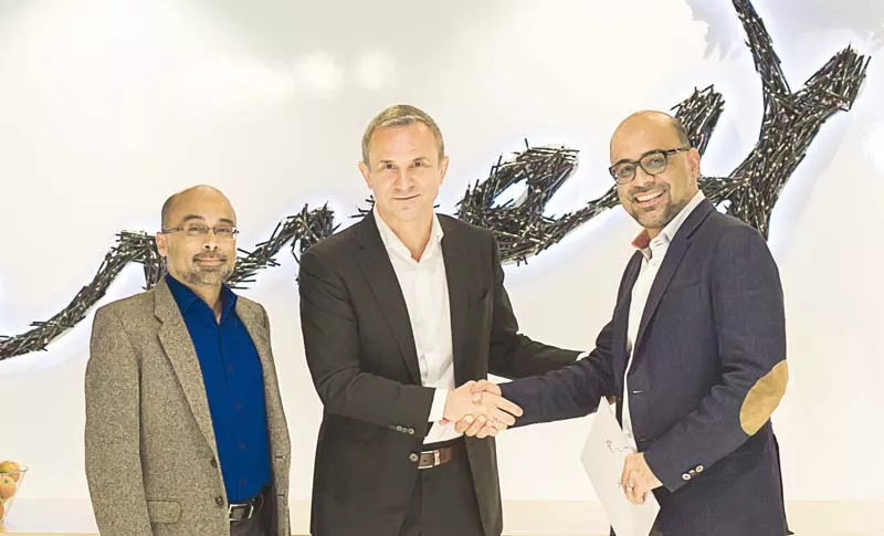 adcom ceo imran syed and cio adnan syed with leo burnett asia pacific ceo jarek ziebinski photo pr adcom ceo imran syed and cio adnan syed with leo burnett asia pacific ceo jarek ziebinski photo pr