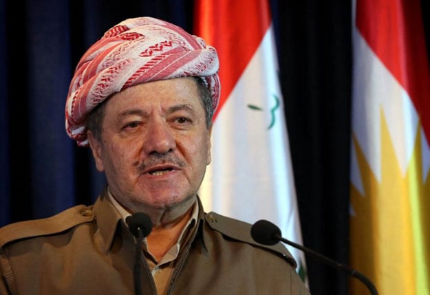 iraqi kurdish leader massud barzani photo afp