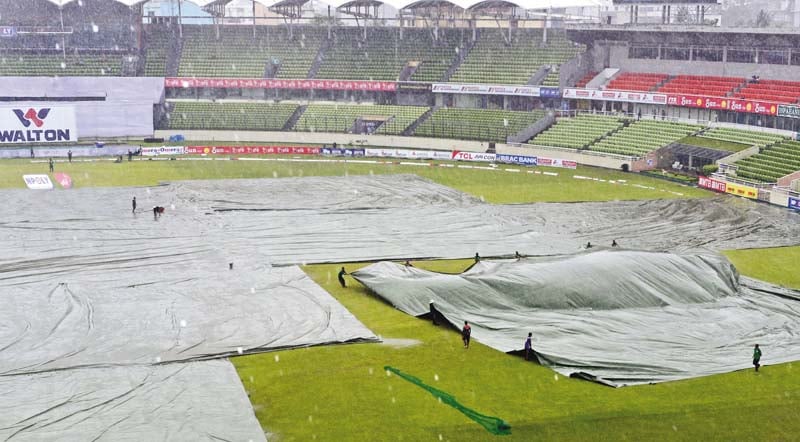 south african captain hashim amla claimed the series was bizarre as six of the total 10 days in the two tests were rained out altogether photo afp