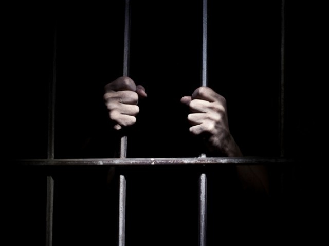 court grants one day remand of accused stock image