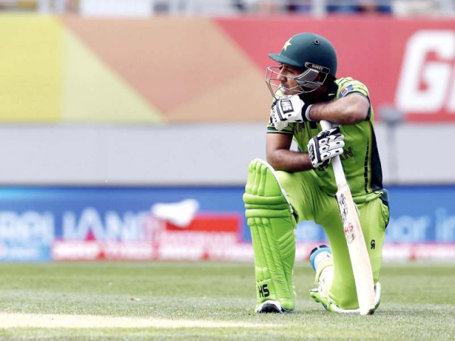 sarfraz has been benched time and again photo reuters sarfraz has been benched time and again photo reuters