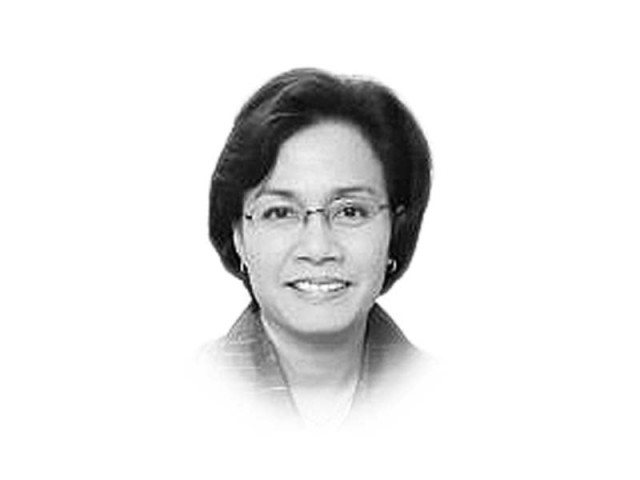 the writer is the managing director and chief operating officer of the world bank she was finance minister of indonesia from 2005 to 2010 the writer is the managing director and chief operating officer of the world bank she was finance minister of indonesia from 2005 to 2010