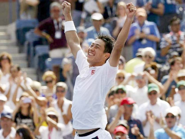 nishikori became the first asian man to reach a grand slam singles final after showing great potential during last year s us open photo reuters nishikori became the first asian man to reach a grand slam singles final after showing great potential during last year s us open photo reuters