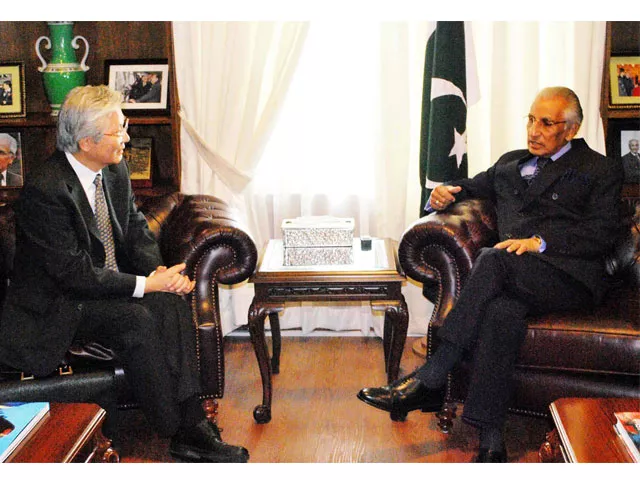 special assistant to prime minister on foreign affairs tariq fatemi meets deputy special representative of the un secretary general for afghanistan tadamichi yamamoto in islamabad on august 5 2015 photo pid special assistant to prime minister on foreign affairs tariq fatemi meets deputy special representative of the un secretary general for afghanistan tadamichi yamamoto in islamabad on august 5 2015 photo pid