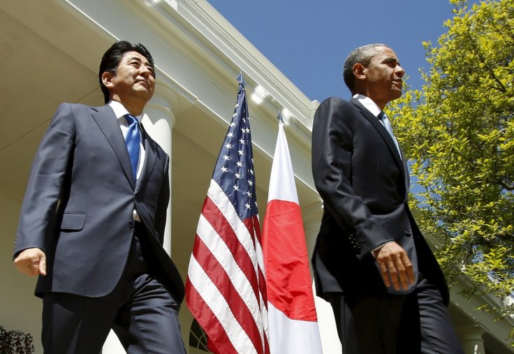 japanese prime minister shinzo abe l was among 35 nsa top secret targets photo reuters