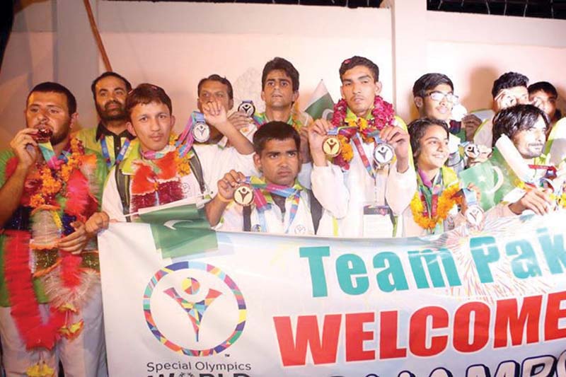 pakistan claimed 15 gold 12 silver and eight bronze medals in a competition featuring 6 500 athletes from 177 countries around the world photo courtesy special olympics association