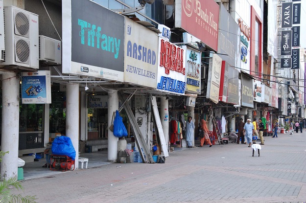 half of the shops in major markets remained open for business photo express