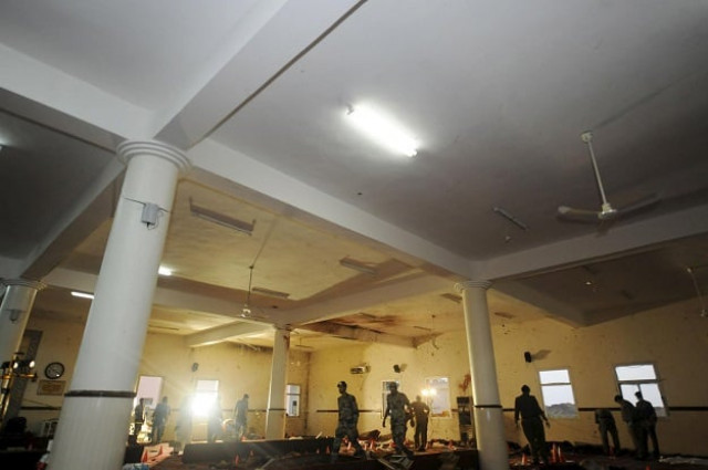 members of saudi security forces inspect the damage to a mosque used by members of a local security force in abha southwest saudi arabia august 6 2015 photo reuters members of saudi security forces inspect the damage to a mosque used by members of a local security force in abha southwest saudi arabia august 6 2015 photo reuters