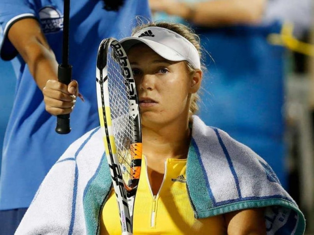 danish top seed caroline wozniacki slumped to a shock 6 4 6 2 defeat to 60th ranked varvara lepchenko photo afp danish top seed caroline wozniacki slumped to a shock 6 4 6 2 defeat to 60th ranked varvara lepchenko photo afp