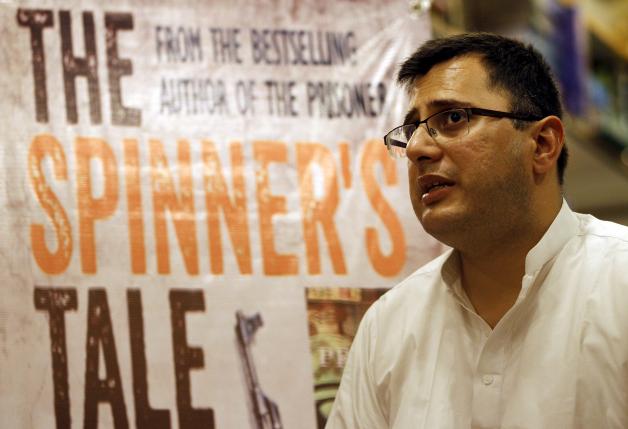 omar hamid speaks with a reuters correspondent before a book signing at a bookstore in islamabad pakistan august 6 2015 photo reuters