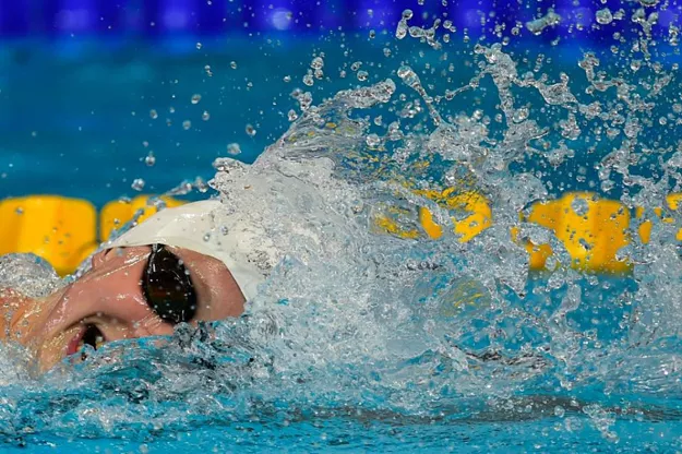 us swimmer katie ledecky competes in the preliminary heats of the women 039 s 800m freestyle at the world championships in kazan on august 7 photo afp us swimmer katie ledecky competes in the preliminary heats of the women 039 s 800m freestyle at the world championships in kazan on august 7 photo afp