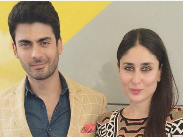 fawad recently posted this picture with kareena kapoor on instagram photo file fawad recently posted this picture with kareena kapoor on instagram photo file