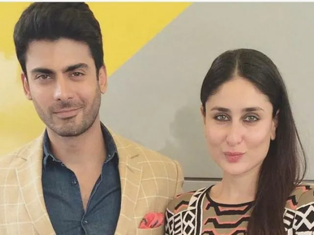 fawad recently posted this picture with kareena kapoor on instagram photo file fawad recently posted this picture with kareena kapoor on instagram photo file