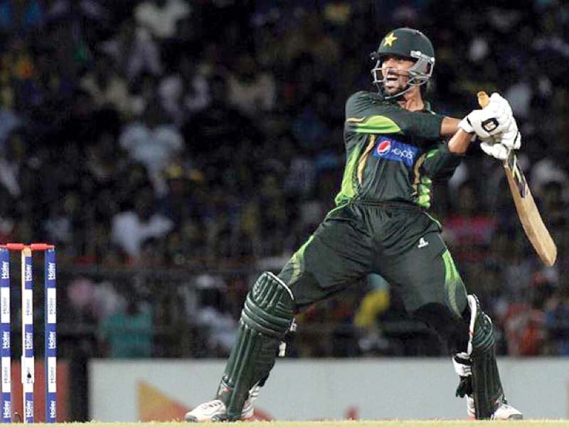 anwar s impressive 46 in the second t20 will go a long way in silencing his critics photo afp