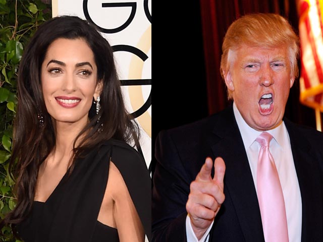 nbc turned trump s you re fired catchphrase on him believes amal fits the bill