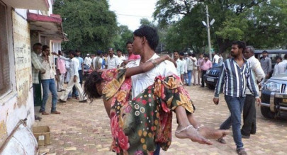 10 killed in stampede at india temple police